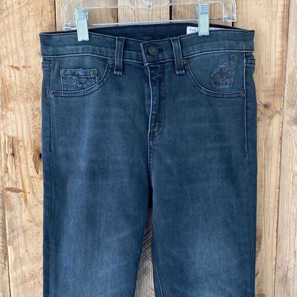 rag & bone Jean 10 Inch Capri Super Skinny in‎ Steele Size 27 - Picture 5 of 16